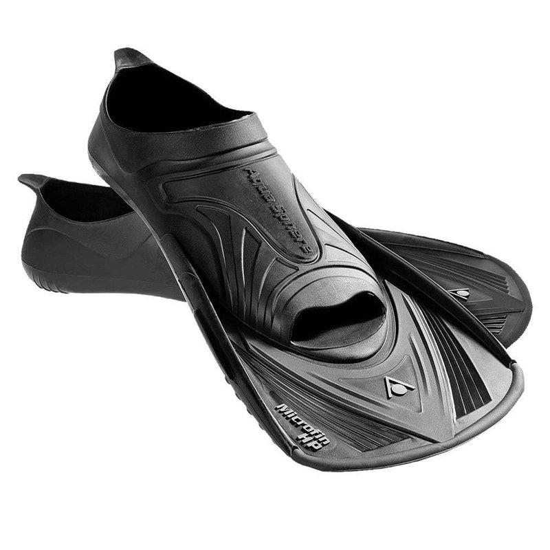 Microfin Swim Fins Black
