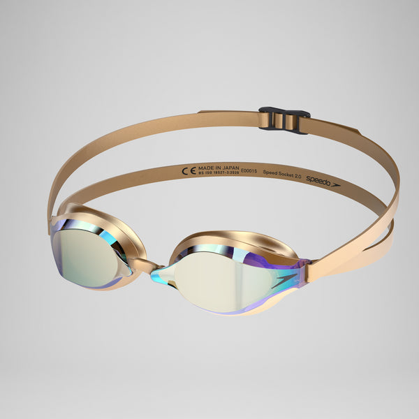 Adult Fastskin Speed Socket 2.0 Mirror Goggles Gold