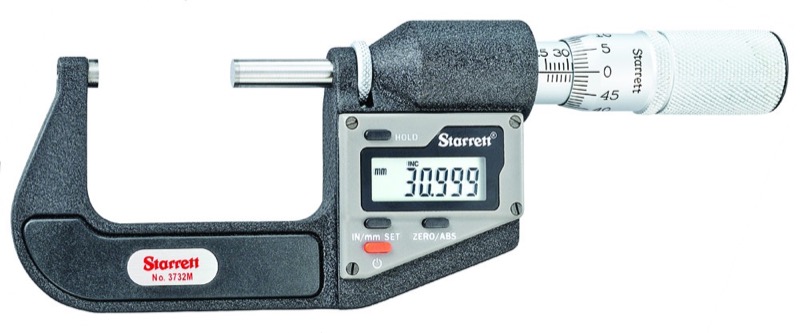 Starrett 3732XFL-1 Electronic Micrometer