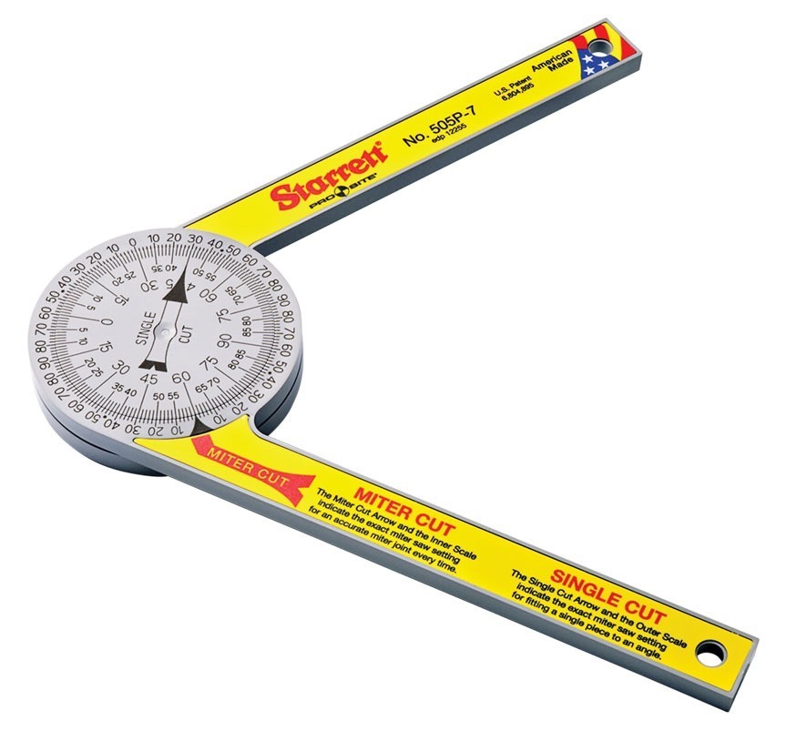 Starrett 505P-7 ProSite Mitre Protractor